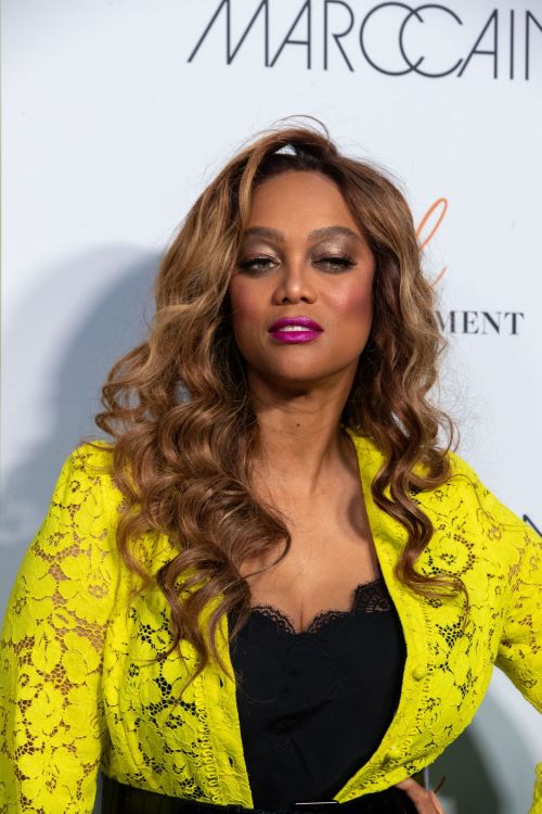 Tyra Banks attends MBFW Marc Cain Fashion Show in Berlin 1