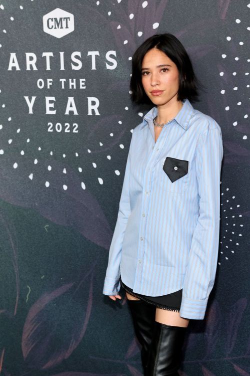Kelsey Asbille attends 2022 CMT Artists of the Year Ceremony in Nashville, Oct 2022 3