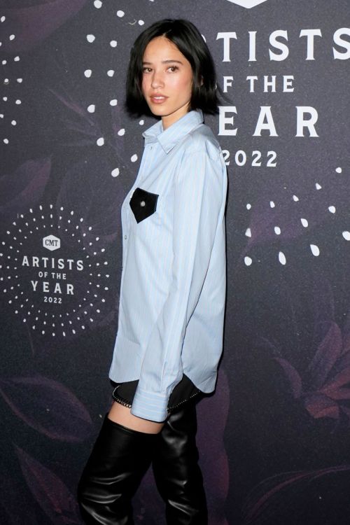Kelsey Asbille attends 2022 CMT Artists of the Year Ceremony in Nashville, Oct 2022