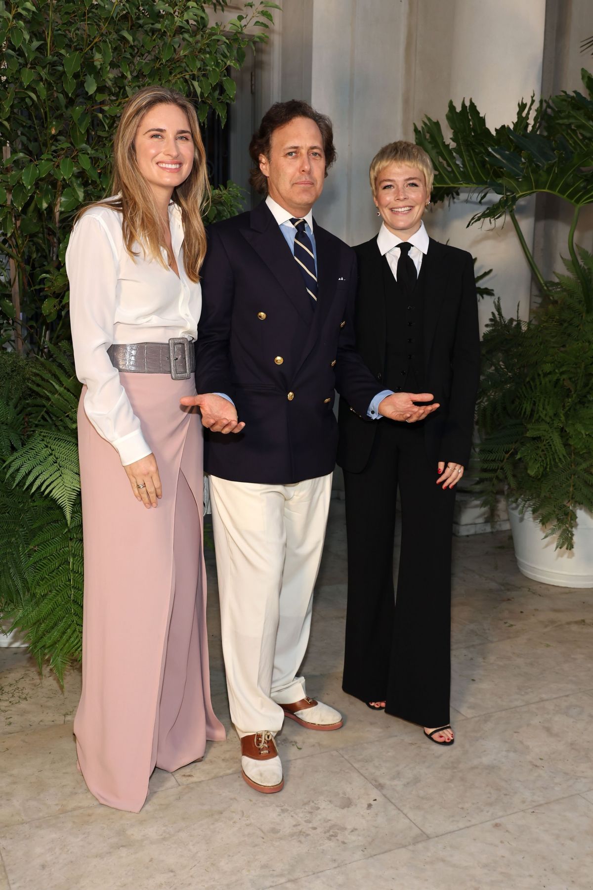 Lauren Bush, David Lauren and Maggie Rogers attends Ralph Lauren SS23 Runway Show in California, Oct 2022