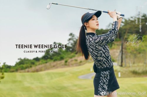 Lee Sung-kyung promotes for Teenie Weenie Golf 2022