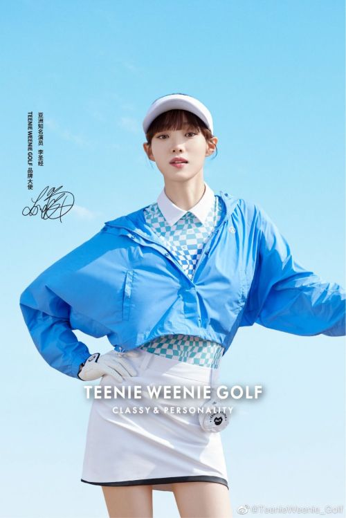 Lee Sung-kyung promotes for Teenie Weenie Golf 2022 5