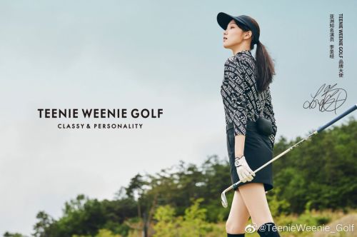 Lee Sung-kyung promotes for Teenie Weenie Golf 2022 6