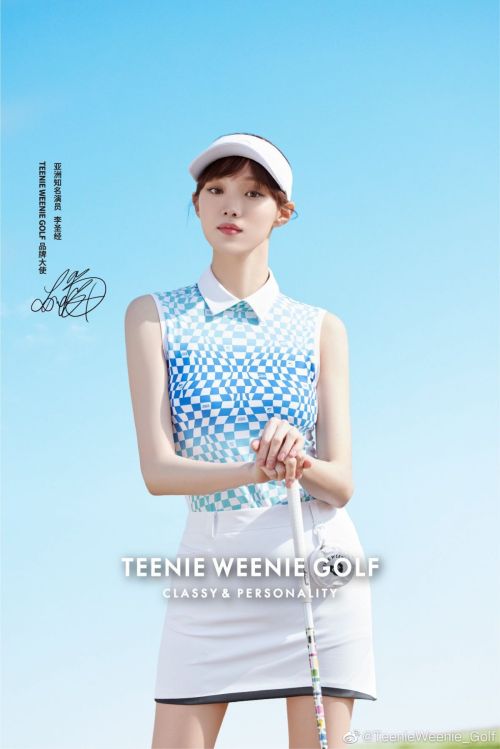 Lee Sung-kyung promotes for Teenie Weenie Golf 2022 7