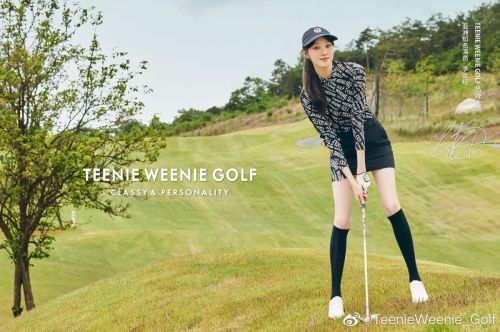 Lee Sung-kyung promotes for Teenie Weenie Golf 2022 10