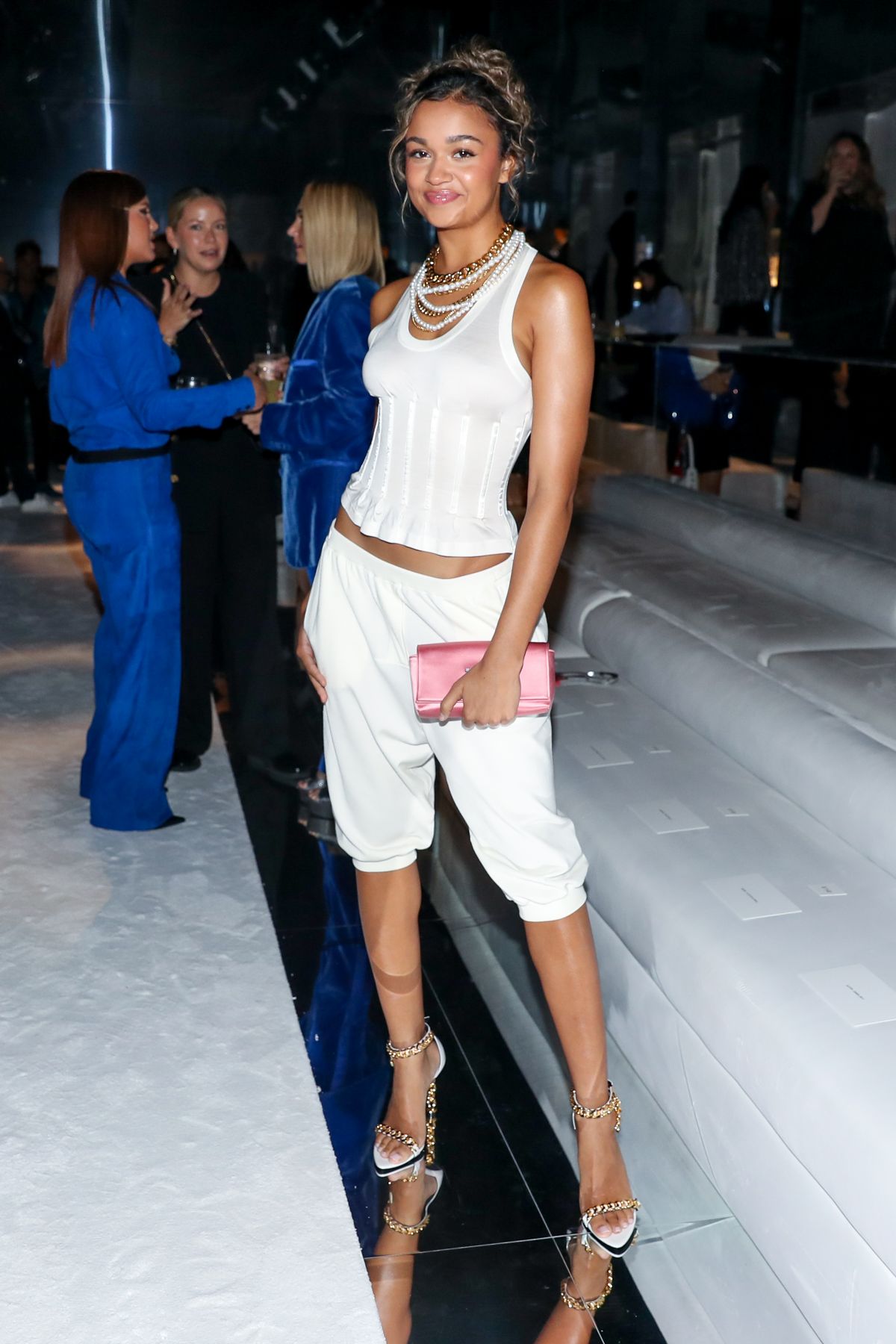 Madison Bailey seen in Beautiful Outfit at Tom Ford SS23 Runway Show in New York, Sep 2022