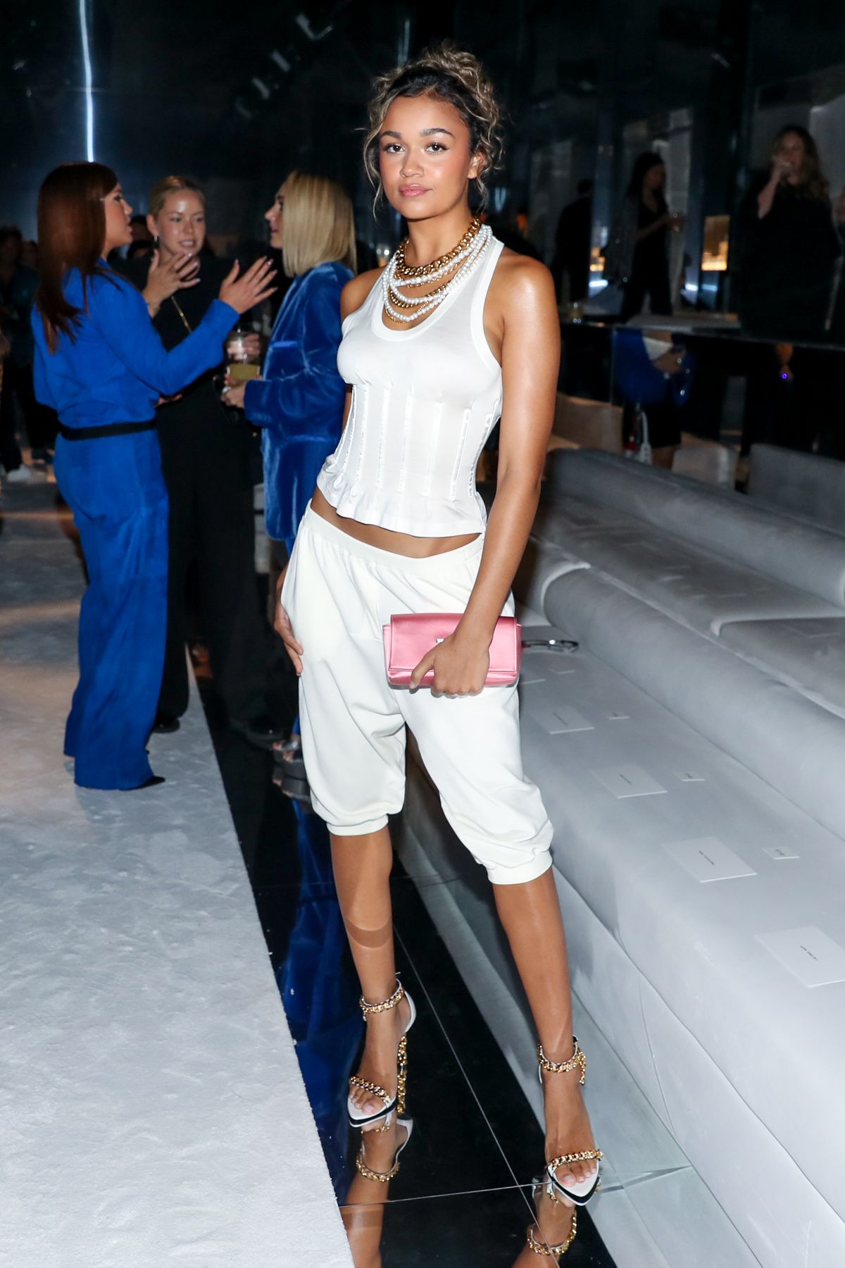 Madison Bailey seen in Beautiful Outfit at Tom Ford SS23 Runway Show in New York, Sep 2022 1