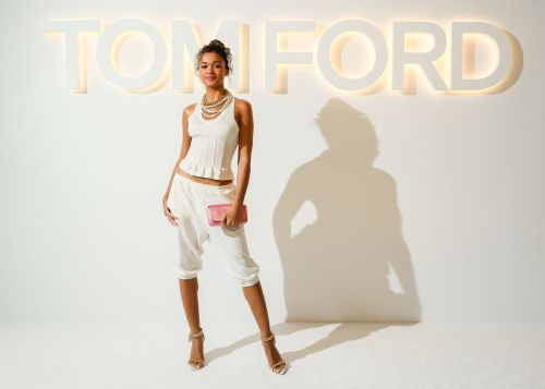 Madison Bailey seen in Beautiful Outfit at Tom Ford SS23 Runway Show in New York, Sep 2022