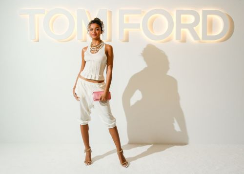 Madison Bailey seen in Beautiful Outfit at Tom Ford SS23 Runway Show in New York, Sep 2022 2