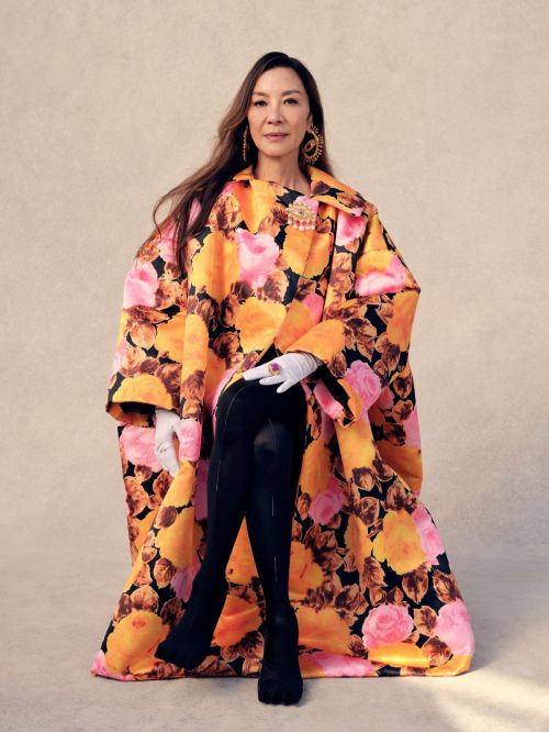Michelle Yeoh Photoshoot in Elle Magazine The Women in Hollywood Issue, November 2022 1