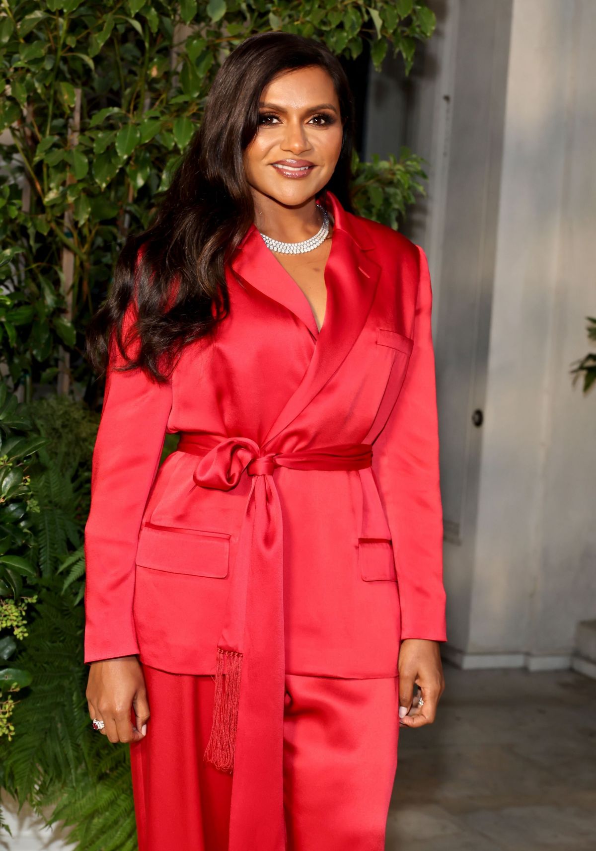 Mindy Kaling attends Ralph Lauren SS23 Runway Show in San Marino, California, Oct 2022