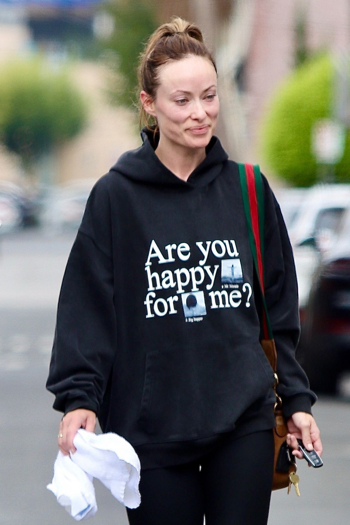 Olivia Wilde seen After Leaves Tracy Anderson Studio in Studio City, Sep 2022