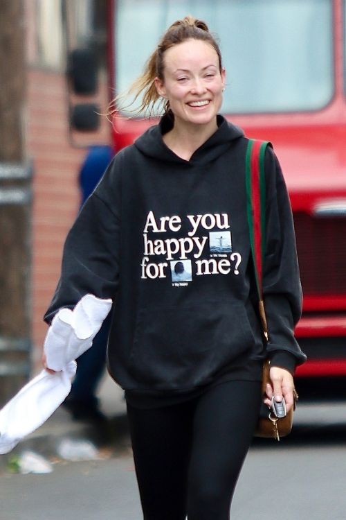 Olivia Wilde seen After Leaves Tracy Anderson Studio in Studio City, Sep 2022 1