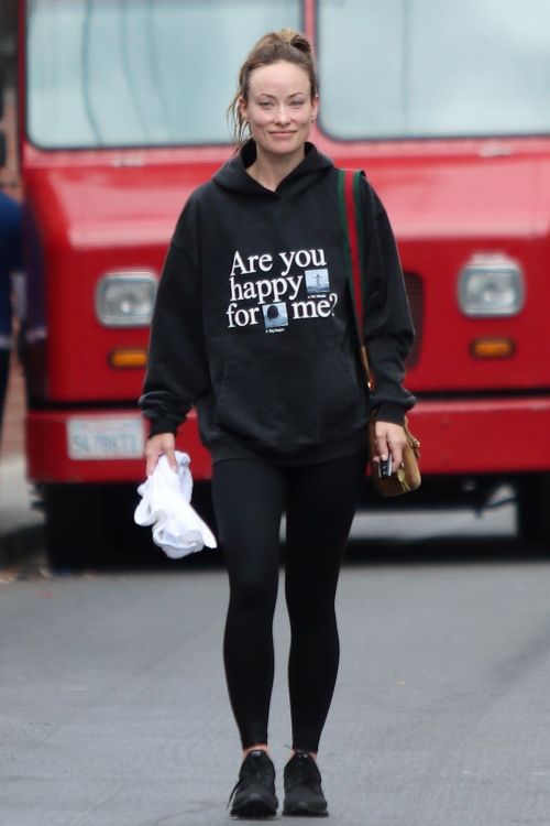 Olivia Wilde seen After Leaves Tracy Anderson Studio in Studio City, Sep 2022 2