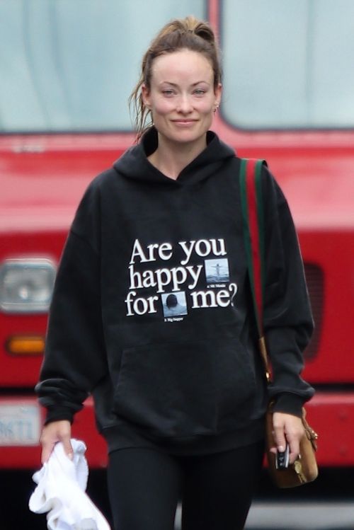 Olivia Wilde seen After Leaves Tracy Anderson Studio in Studio City, Sep 2022 4