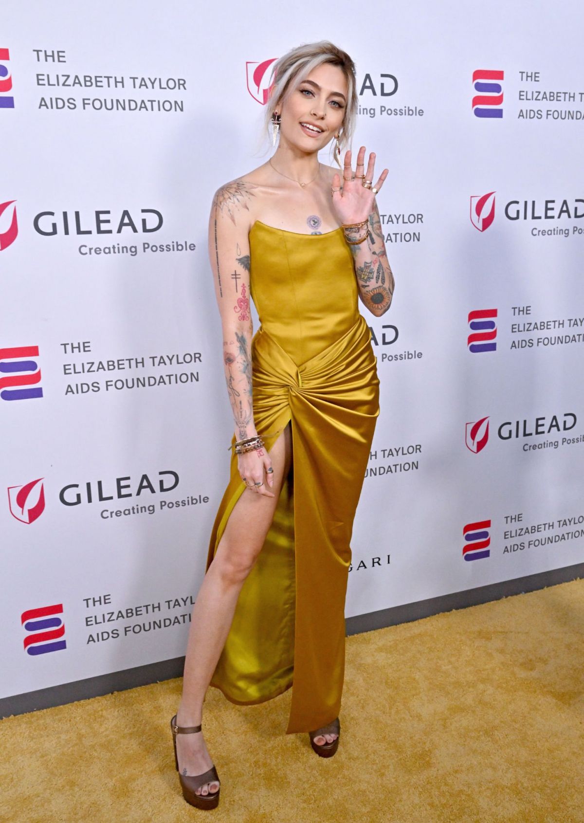 Paris Jackson arrives at Elizabeth Taylor Ball to End Aids in West Hollywood, Sep 2022