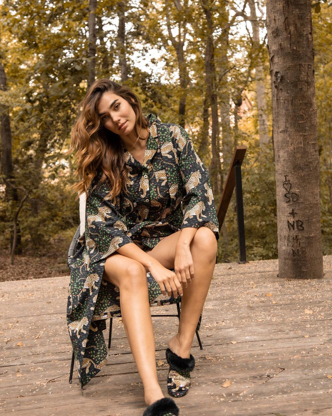 Rachell Vallori wears Printfresh Floral Outfits during Photoshoot, Oct 2022