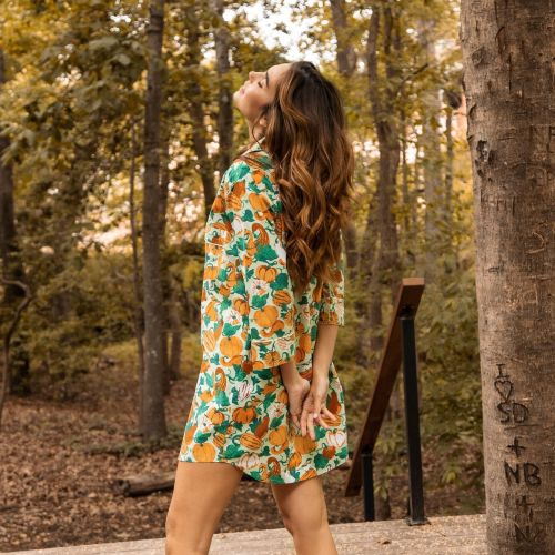 Rachell Vallori wears Printfresh Floral Outfits during Photoshoot, Oct 2022