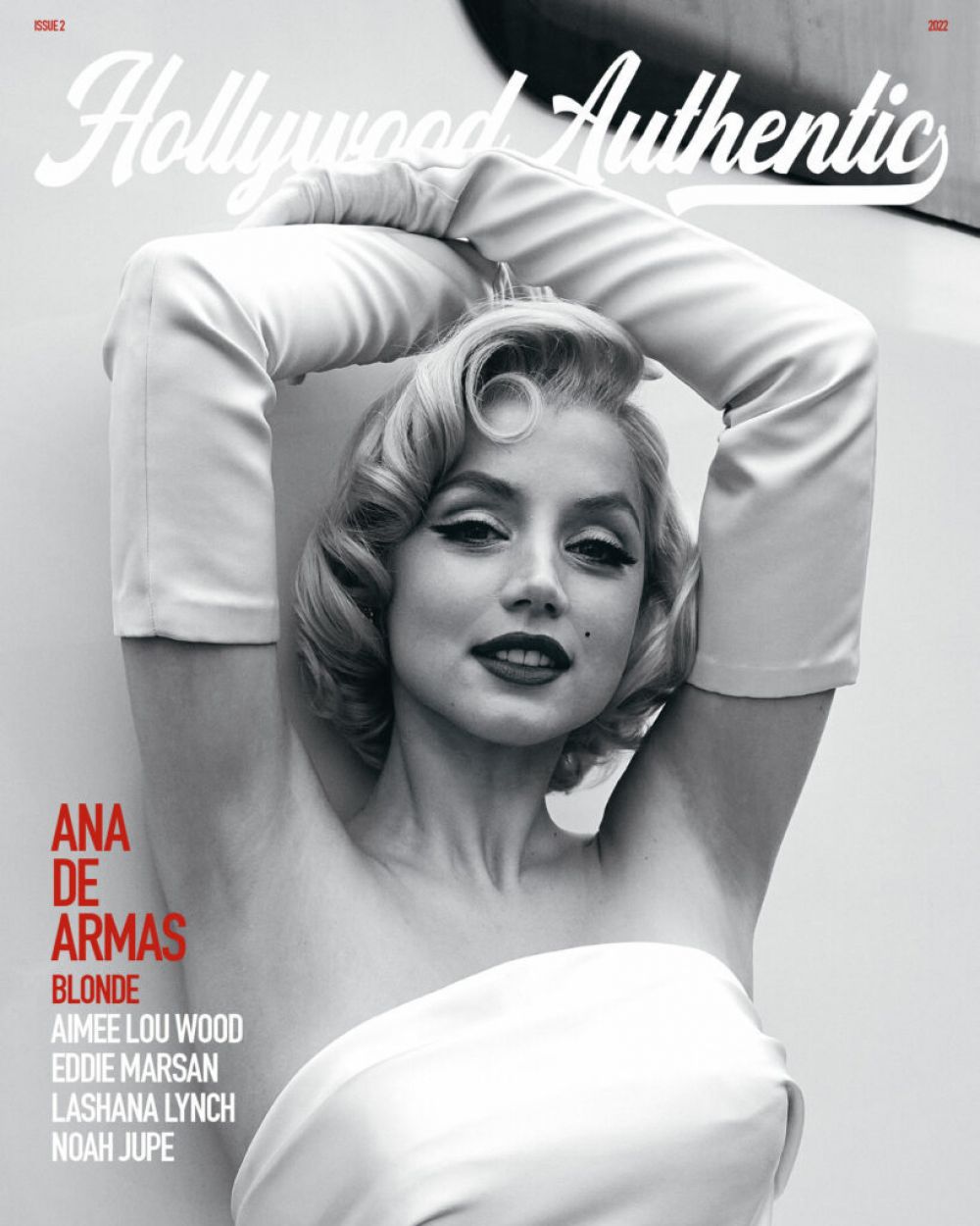 Ana de Armas Poses for Hollywood Authentic Magazine, October 2022