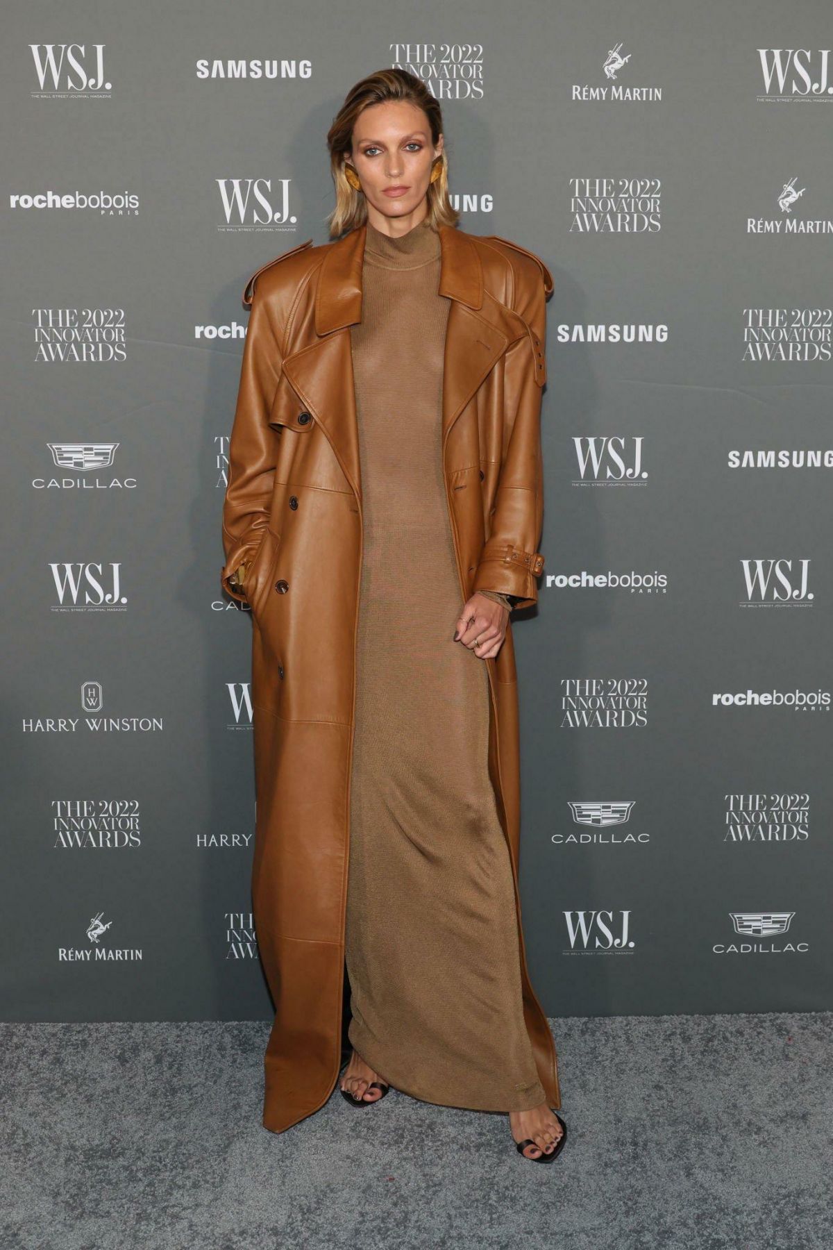 Anja Rubik attends WSJ Magazine 2022 Innovator Awards in New York, Nov 2022