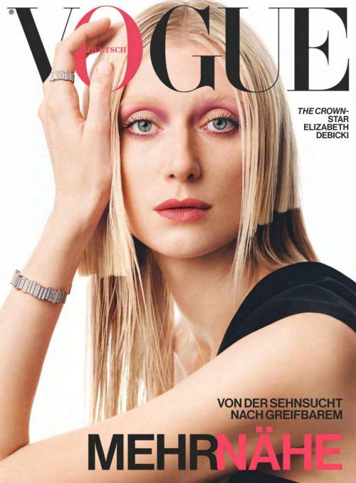 Elizabeth Debicki Cover photo shoot in Vogue Magazine, Germany November 2022 1