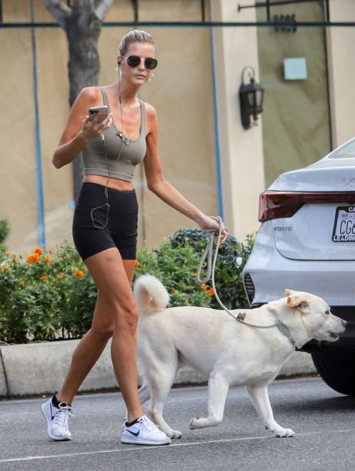 Emma Hernan spotted with Her Dog Benny in West Hollywood, Sep 2022
