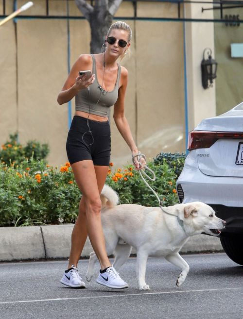 Emma Hernan spotted with Her Dog Benny in West Hollywood, Sep 2022