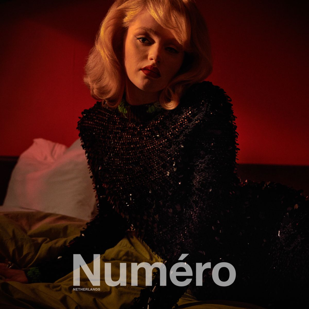 Emma Laird Cover Photoshoot for Numero Magazine Netherlands, January 2022