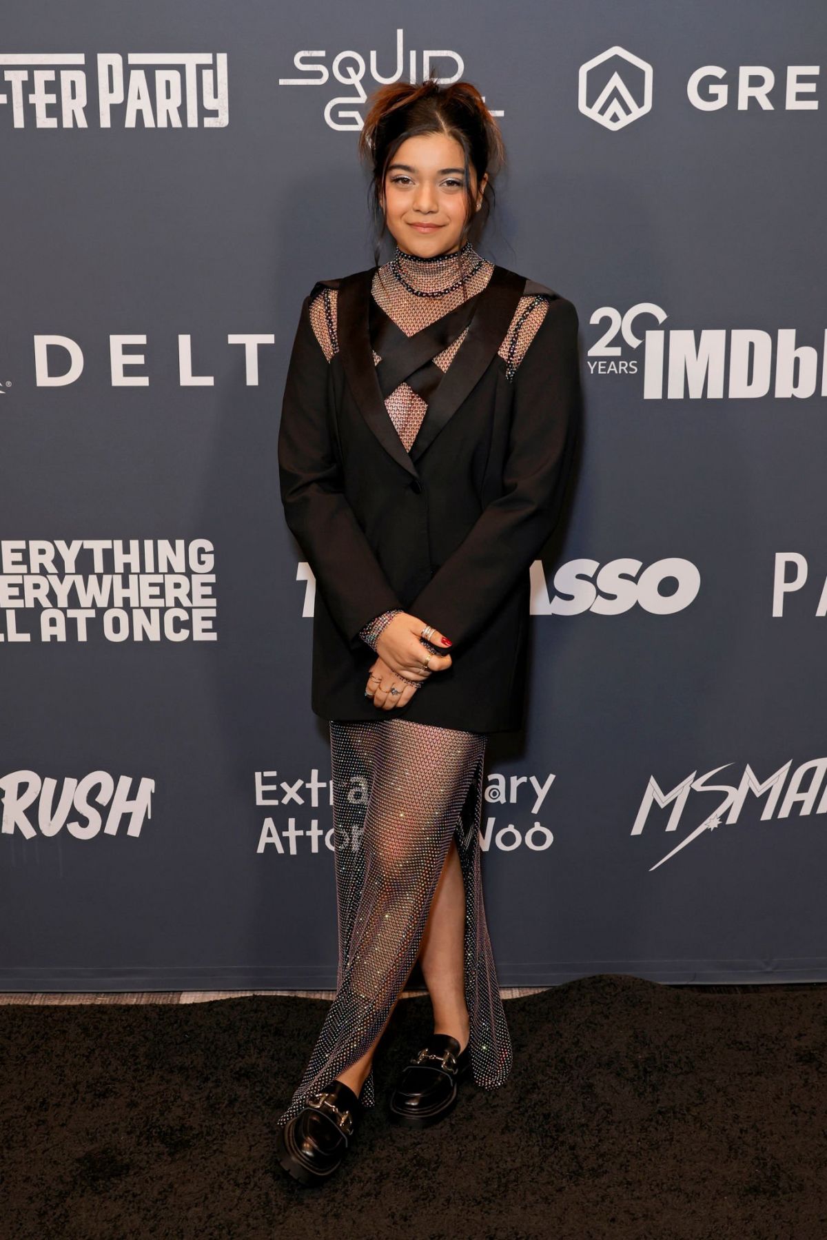 Iman Vellani at Critics Choice Association's Celebration 2022 at Fairmont Century Plaza