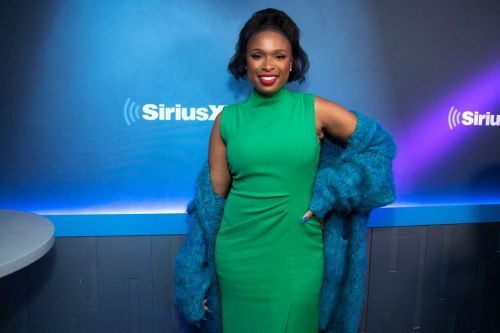Jennifer Hudson seen in Green Dress at 2022 SiriusXM Studios in New York