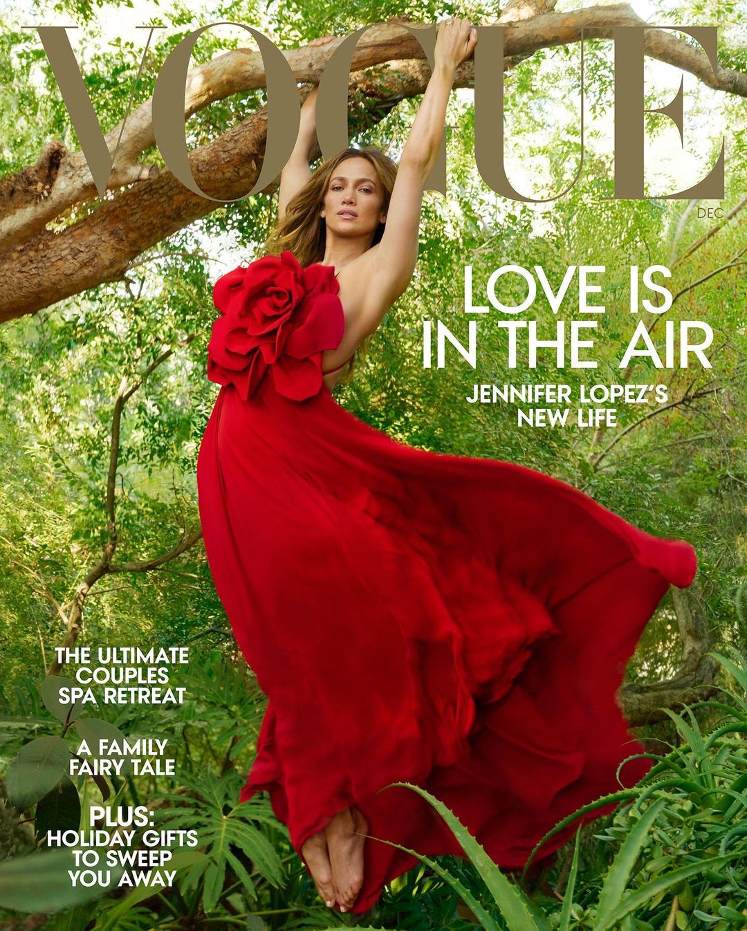 Jennifer Lopez Photo Shoot for Vogue Magazine, December 2022