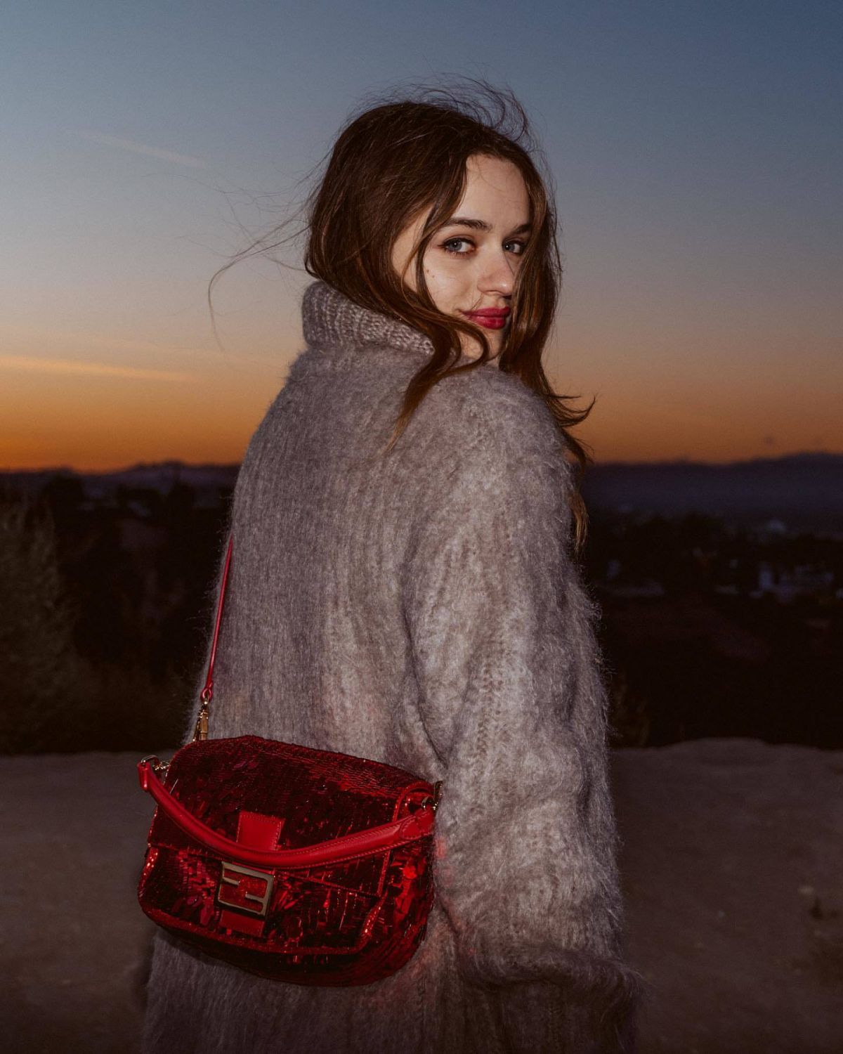 Joey King Photo Shoot for Fendi Magazine, November 2022