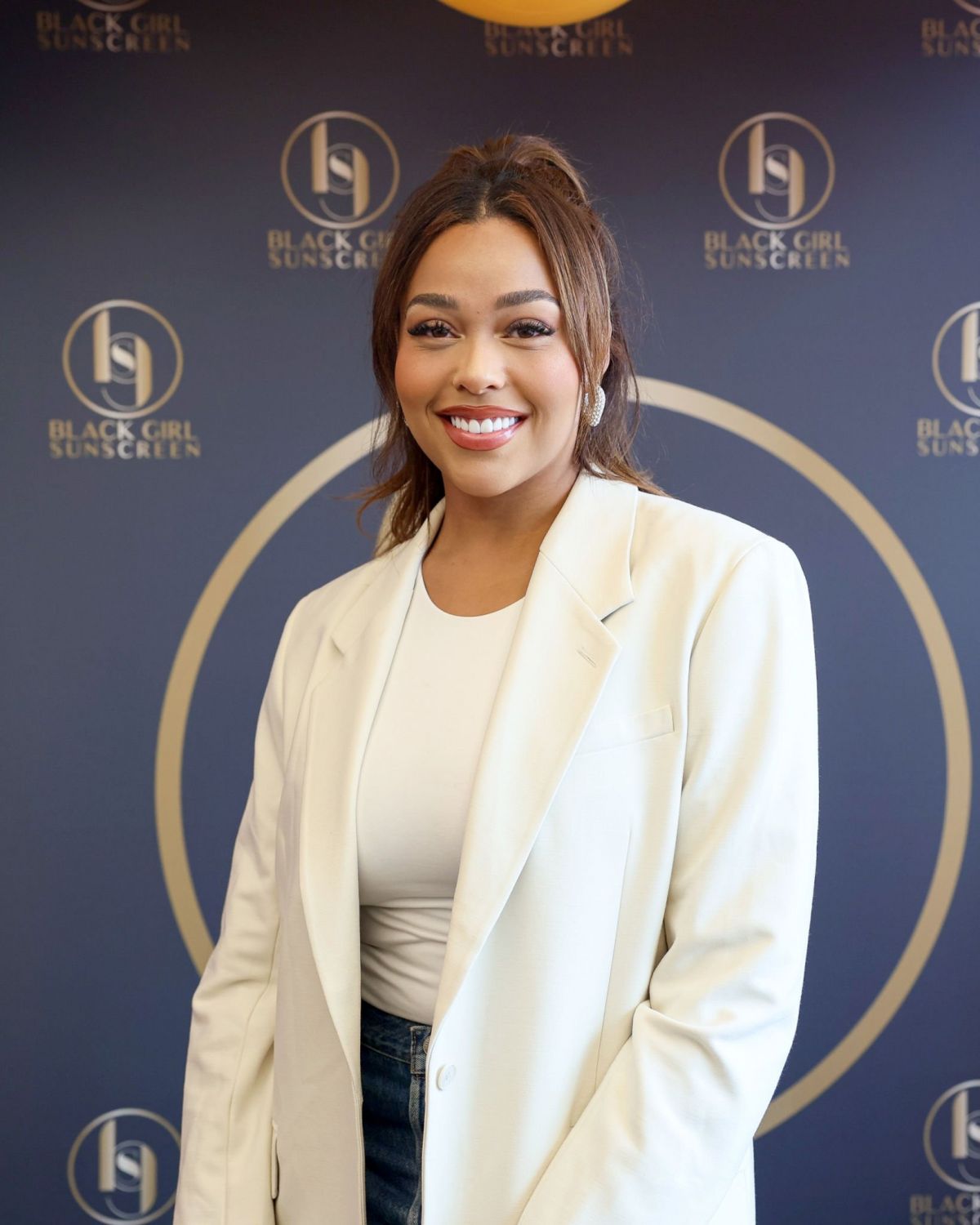 Jordyn Woods attends Brunchin with Black Girl Sunscreen Conference in Los Angeles, Sep 2022