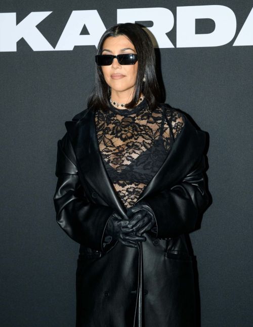 Kourtney Kardashian attends Boohoo by Kourtney Kardashian Fashion Show in New York, Sep 2022