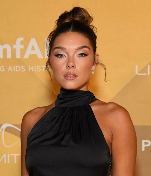 Lauren Maenner attends amfAR Gala Los Angeles 2022 in West Hollywood