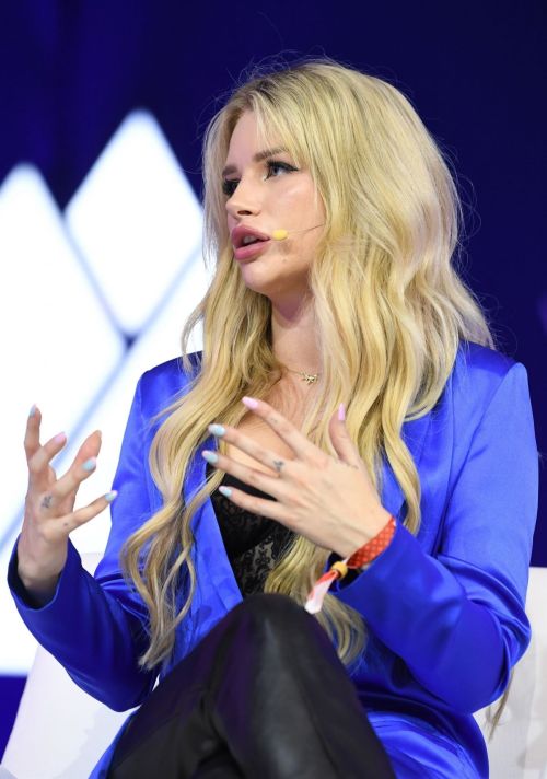 Lottie Moss attends Web Summit 2022 at Altice Arena in Lisbon 2