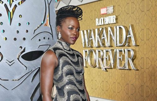 Lupita Nyong'o attends Black Panther: Wakanda Forever Premiere in London
