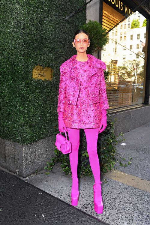 Nina Dobrev attends Valentino Pink PP x Saks Luncheon in New York, Sep 2022 9