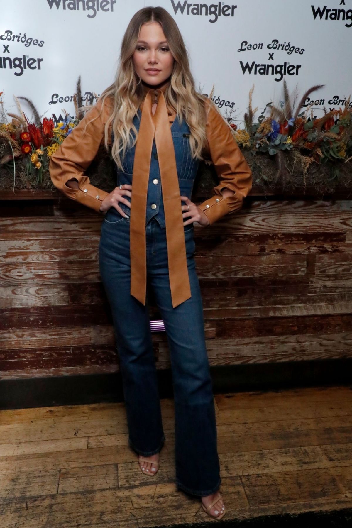 Olivia Holt attends Leon Bridges x Wrangler Media Launch in New York, Sep 2022