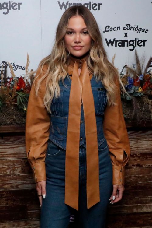 Olivia Holt attends Leon Bridges x Wrangler Media Launch in New York, Sep 2022