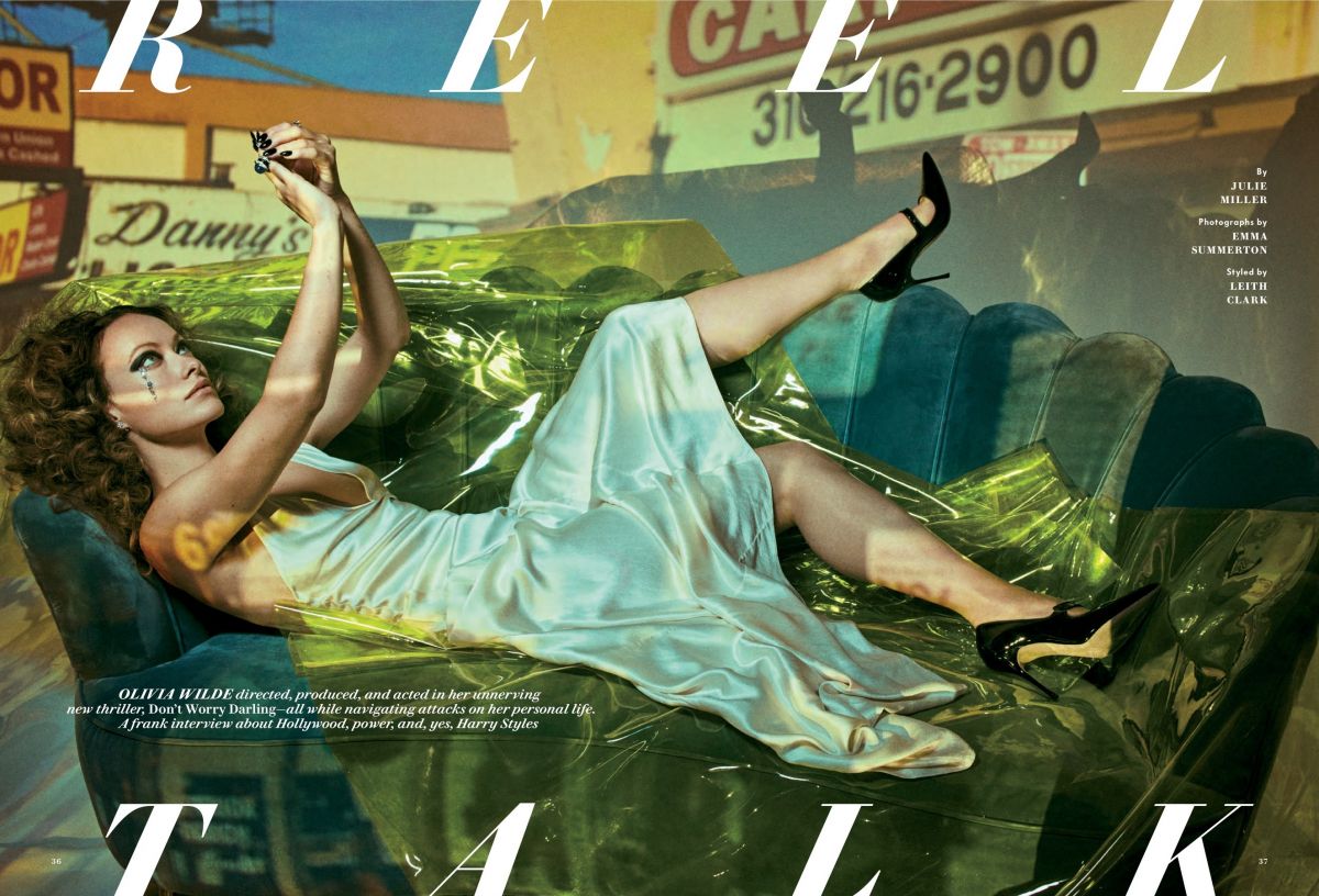 Olivia Wilde Photoshoot for Vanity Fair Magazine, October 2022