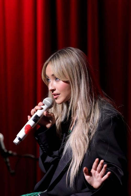 Sabrina Carpenter Performs at Grammy Museum in Los Angeles, Nov 2022