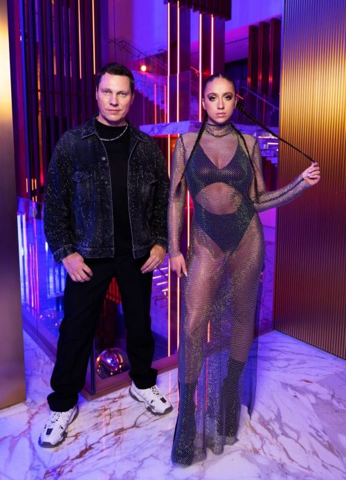Tate McRae on the Set of Music Video for Her New Single 10:35 in Dubai 2