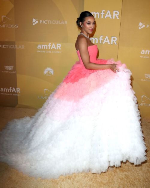 Tinashe attends amfAR Gala Los Angeles 2022 in West Hollywood