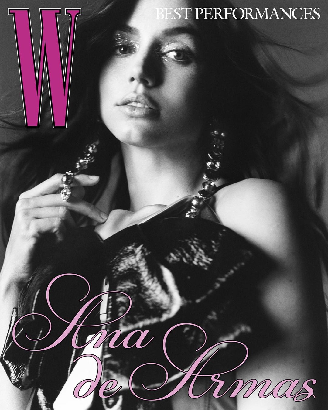 Ana de Armas Cover Photo Shoot for W Magazine, Jan 2023 2