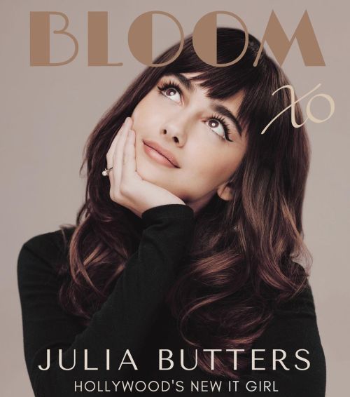 Julia Butters Cover Photo Shoot for BLOOM XO Magazine, Feb 2023
