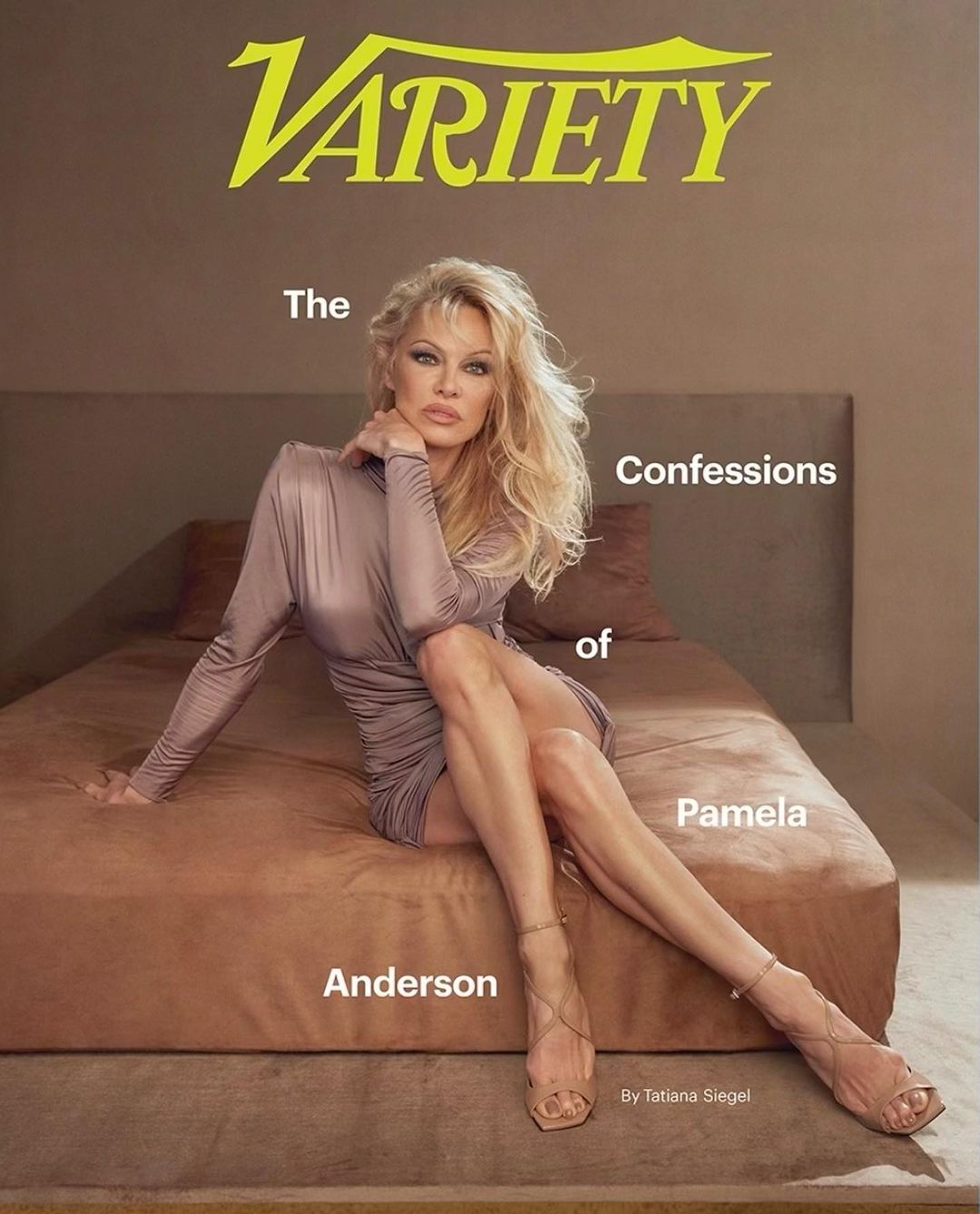 Pamela Anderson Photo Shoot for Variety Magazine, Jan 2023 Issue