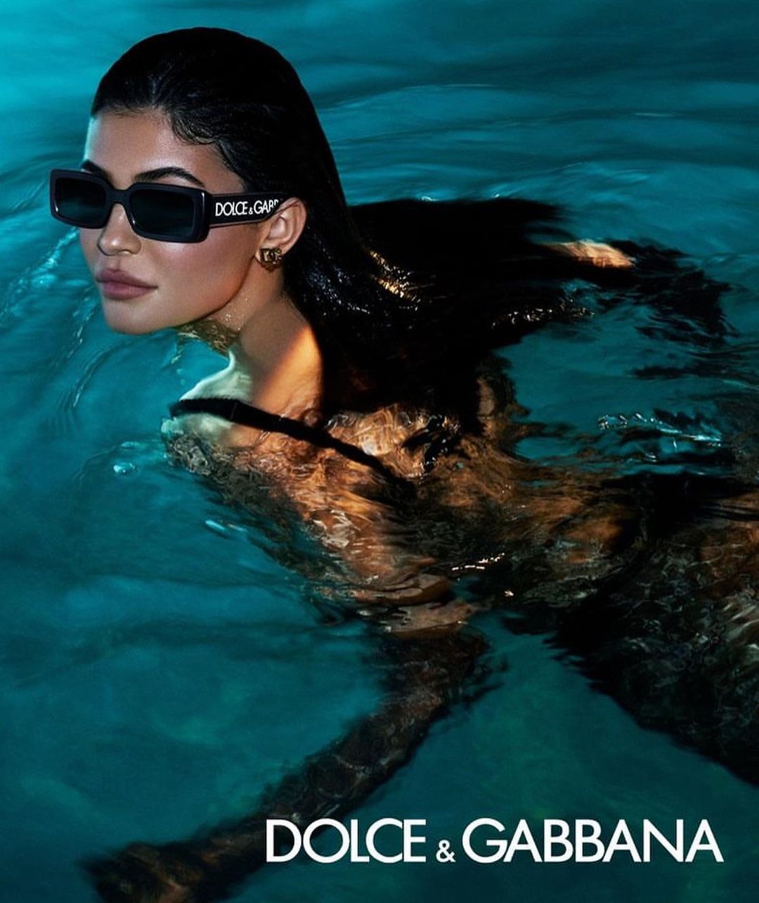 Kylie Jenner Promotes Dolce & Gabbana During Photoshoot