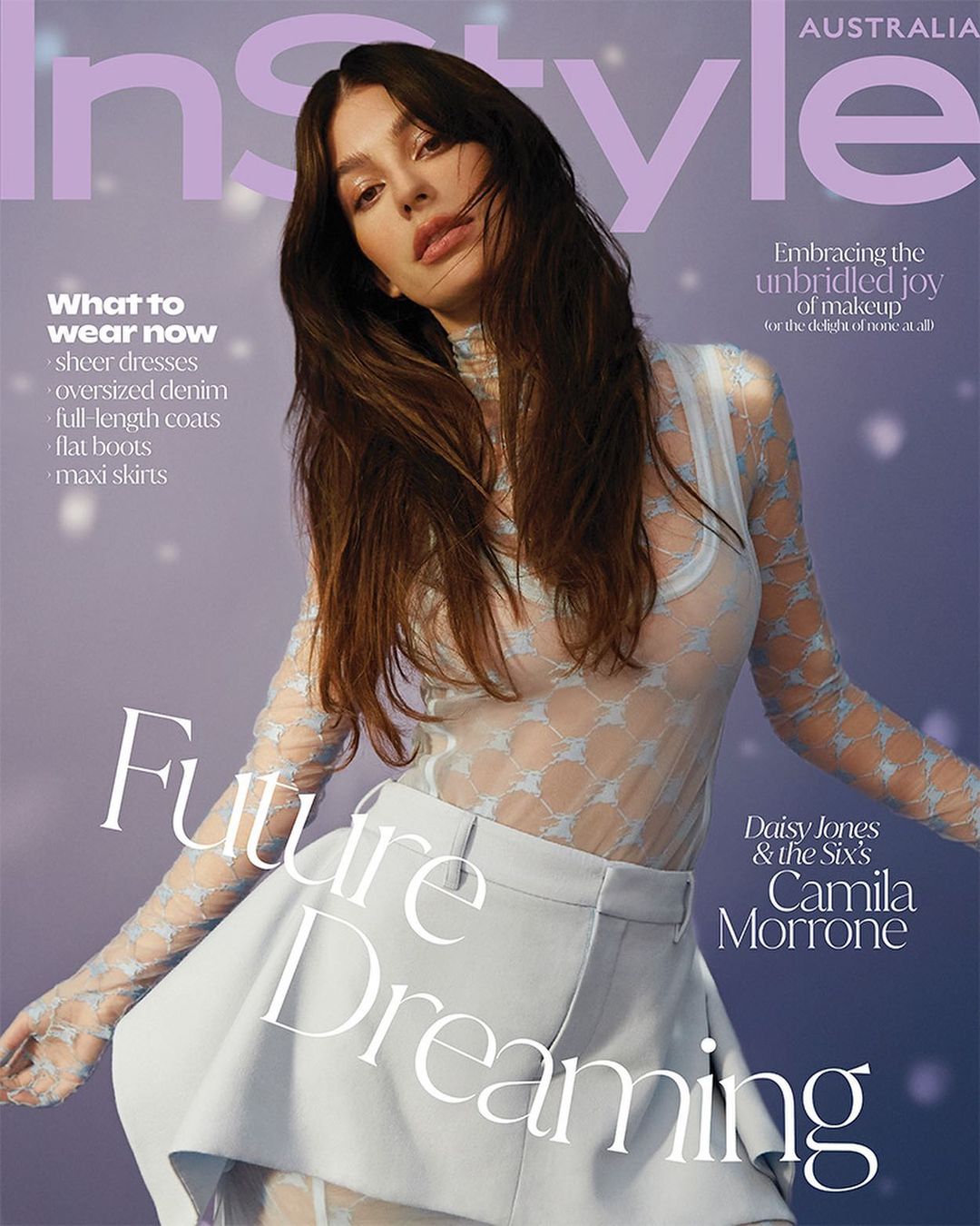 Stunning Camila Morrone graces the cover of InStyle Australia in a glamorous photoshoot