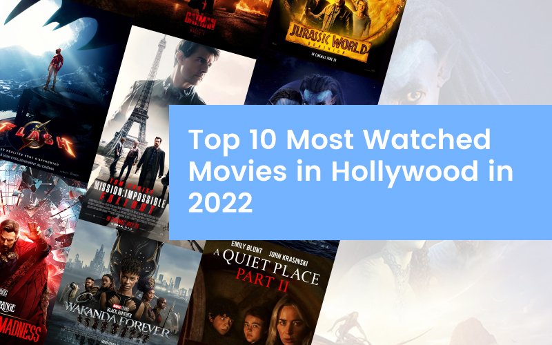 Top 10 Most Watched Movies in Hollywood in 2022